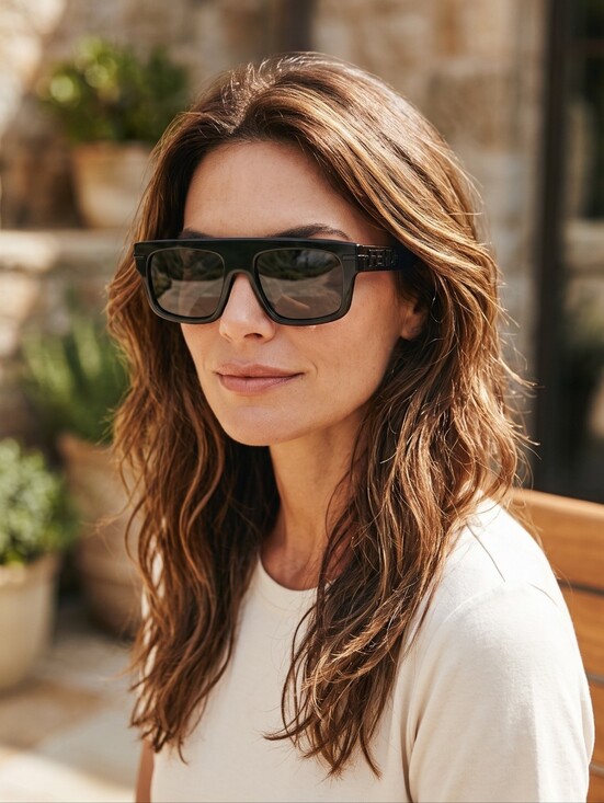 Fendi Accessories - FENDI Fendigraphy Geometric Sunglasses Unisex